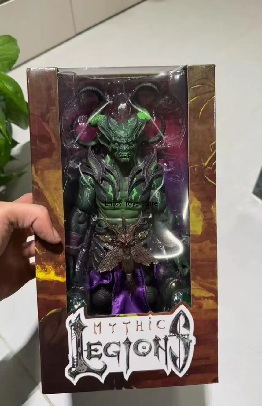 

In Stock: Mythic Legions Plague Wave - Mage, Green Demon Articulated Action Figures