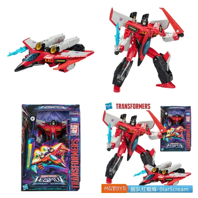 

Takara Tomy Hasbro Transformers Legacy Armada Universe Starscream Evolution Voyager Action Figure Robot Collection Hobby Toys
