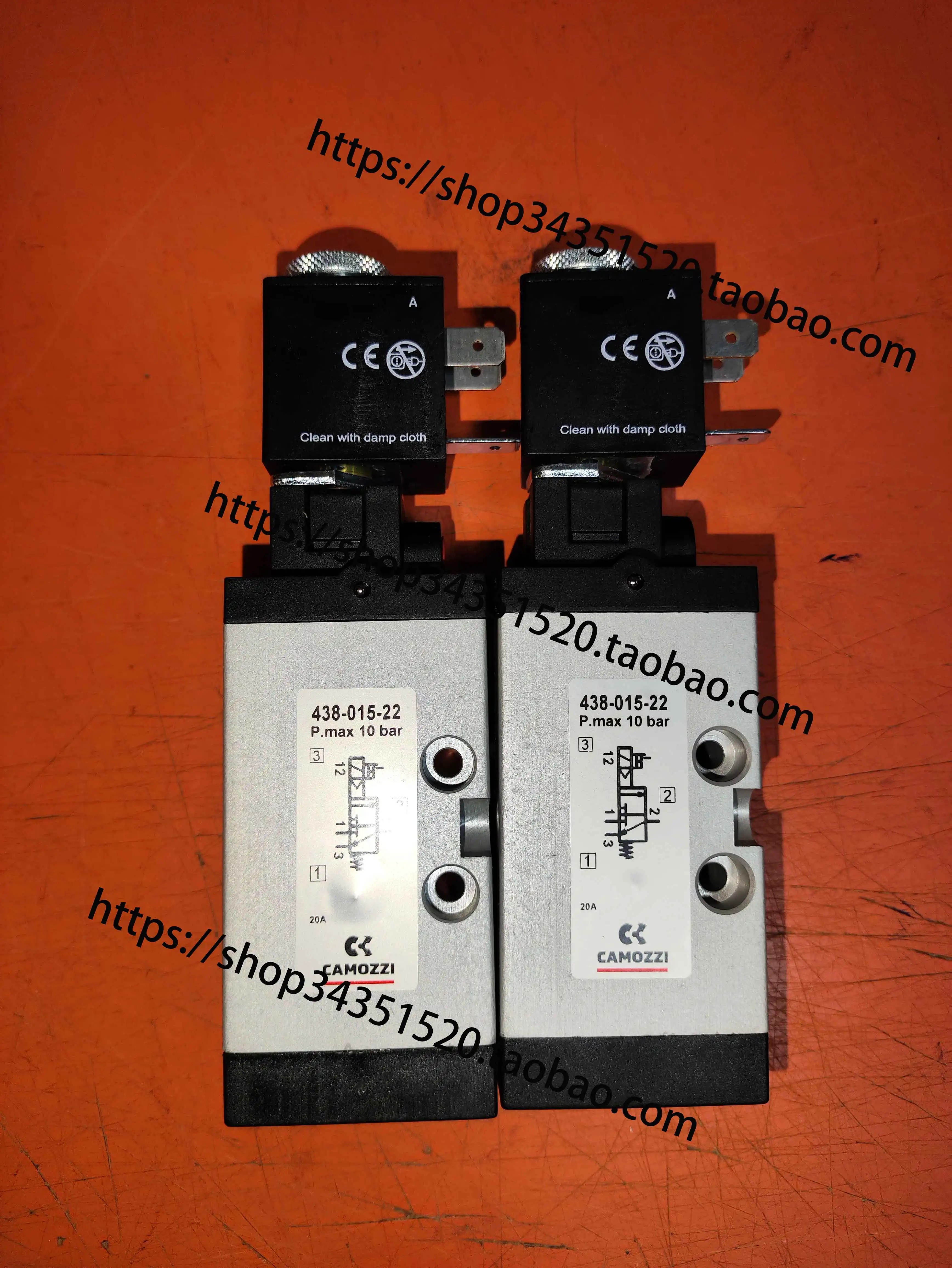 Customized Camozzi 438-015-22 Camozzi 2/3-way Solenoid Valve 448-015-22 Customized