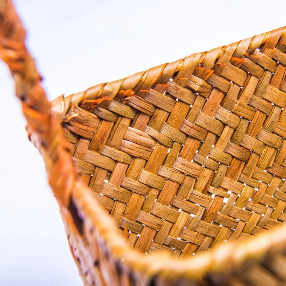 

Handmade Woven Basket Flower Pot Planter Straw Indoor Plants Decorative Storage Wicker Bamboo Garden Plant Container