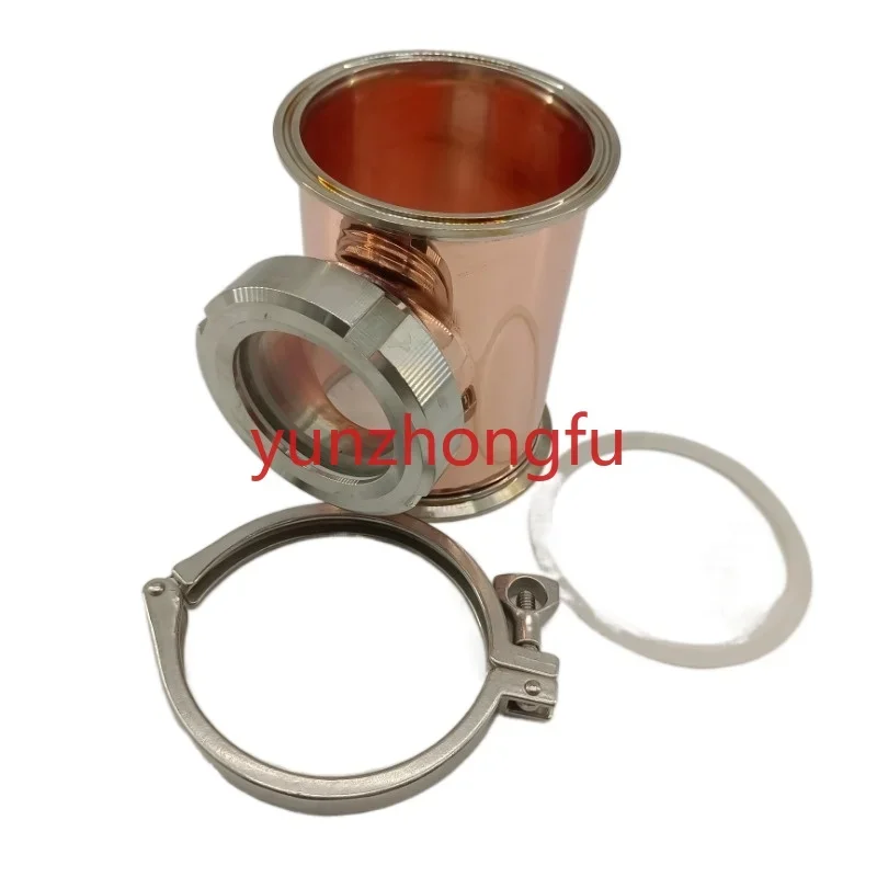 4 Inches Alcohol Distillation Column for Whisky Copper Bubble Plate