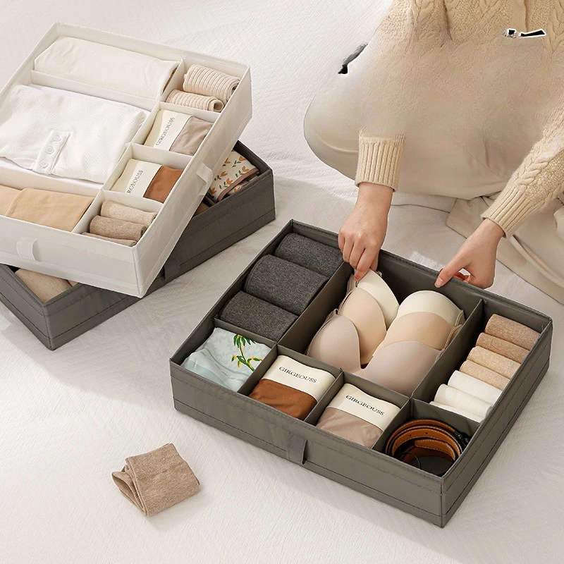 2025 크로스보더 패브릭 신발 상자, 접이식 뚜껑 포함, 수납 정리함, 방진, 넉넉한 공간