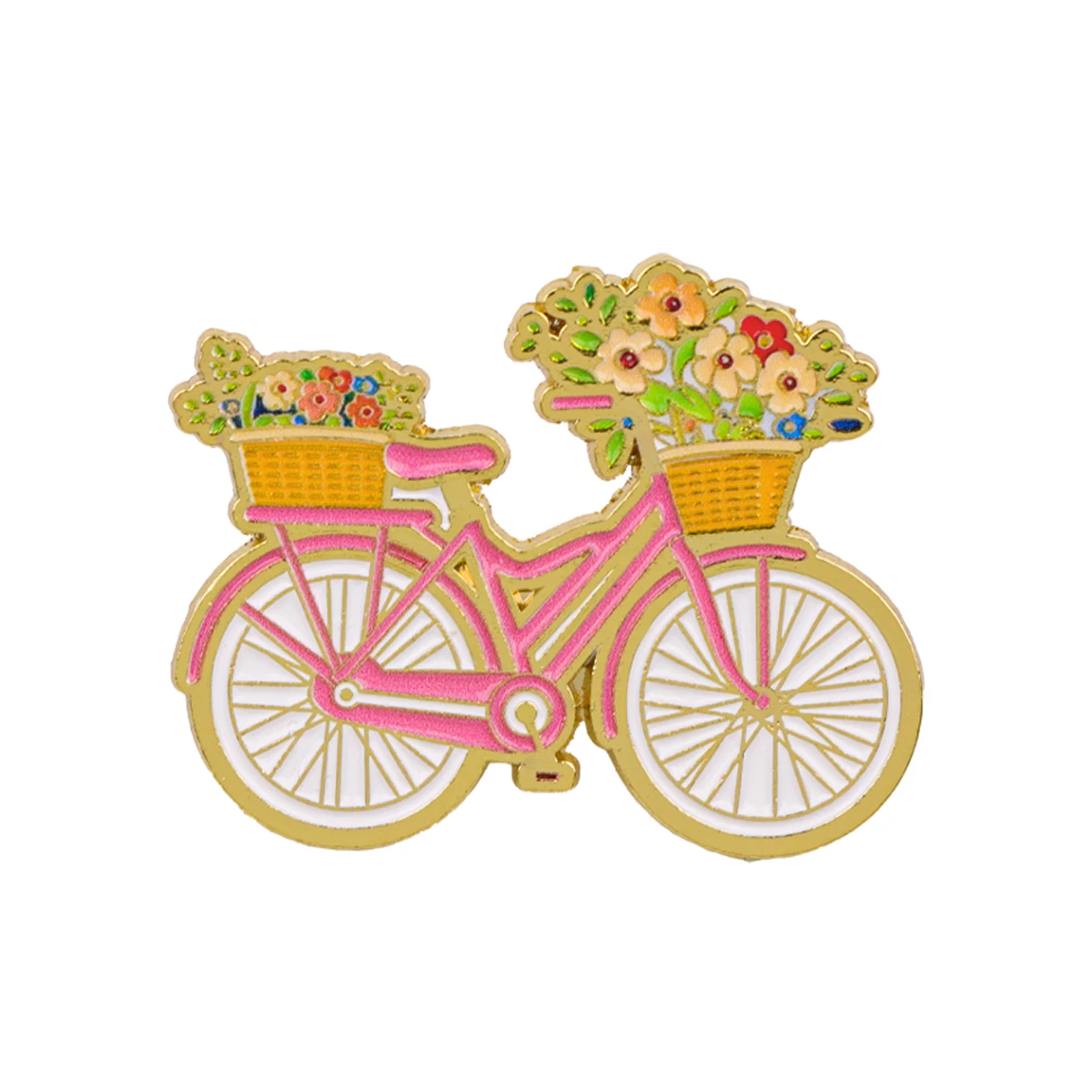 

Cute Cat Bear Girl Enamel Pins Sunflower Rose Brooches Badges for Backpacks Jewelry Valentine's Day Gift Cosplay Accessories