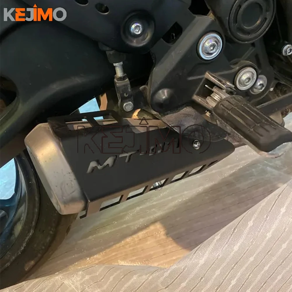 2014-2027 2026 MT07 FOR YAMAHA FZ07 MT-07 TRACER700 7 GT YZFR7 Motorcycle Exhaust Pipe Heat Shield Cover Muffler Protector Guard