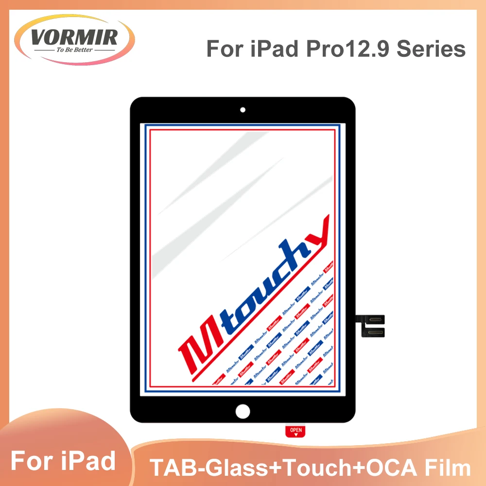 2pcs/Lot Replacement Touch Screen Digitizer Glass With OCA Film For iPad Pro 12.9 6 5 4 3 2th Touch Screen LCD Display Assembly