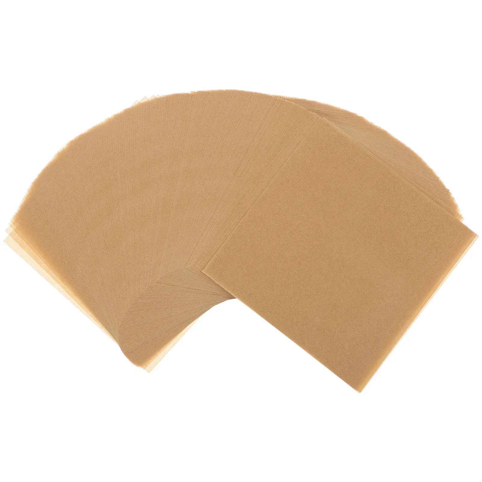 

200 Sheets Square Baking Paper Sheet Non Stick Oilproof Cooking Paper for Pastry Meat Fish Vegetables Bake Kitchen Supply