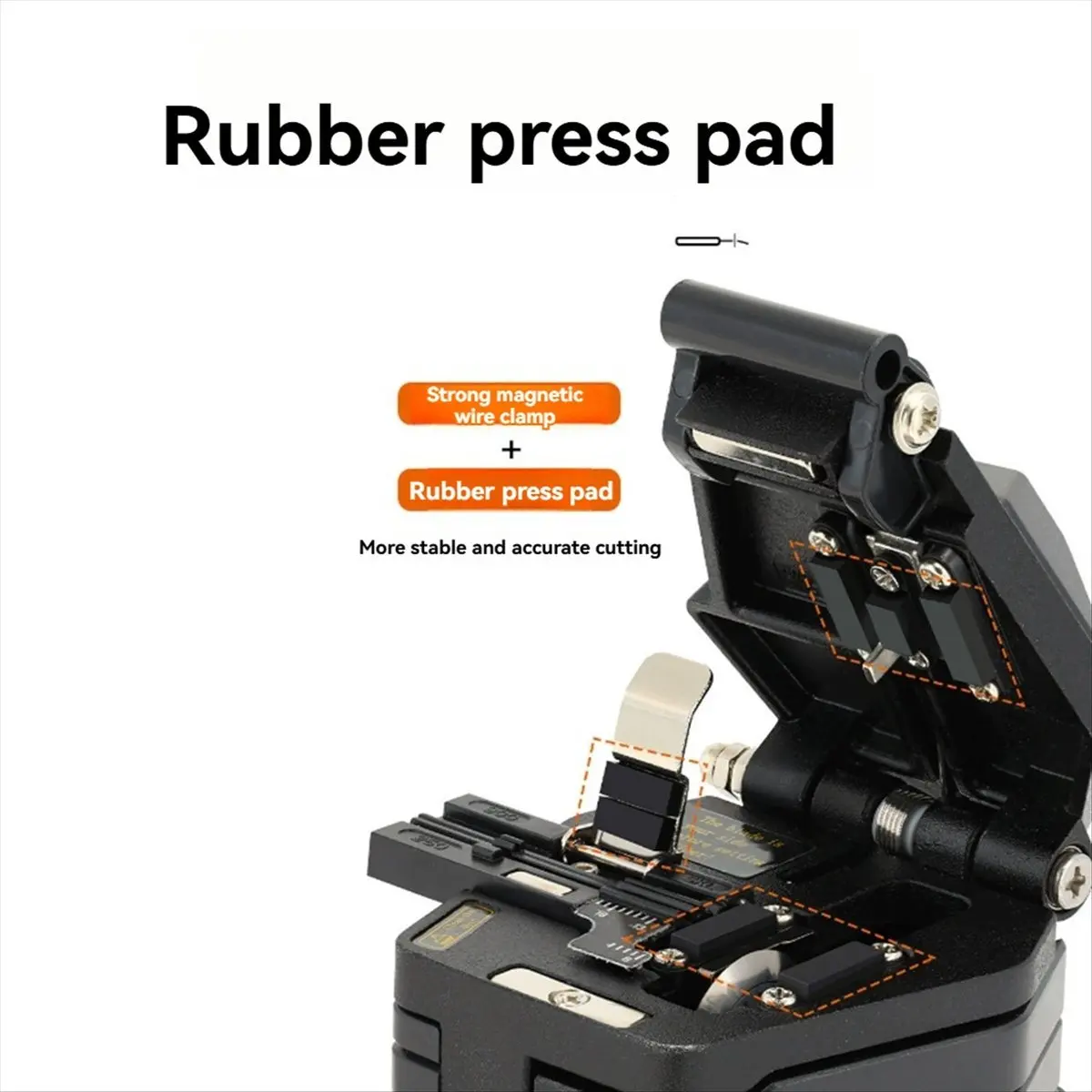 

Нож для резки оптоволокна A62Z SKL-6C, для холодного и горячего соединения, резак для оптического кабеля, с автоматическим отскоком