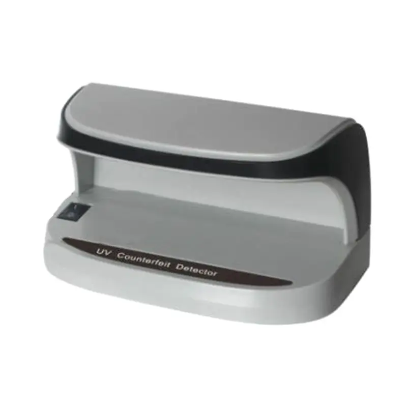 

Портативный настольный детектор банкнот с аккумулятором, высокоэффективный детектор денег с фиолетовым светом для быстрой проверки