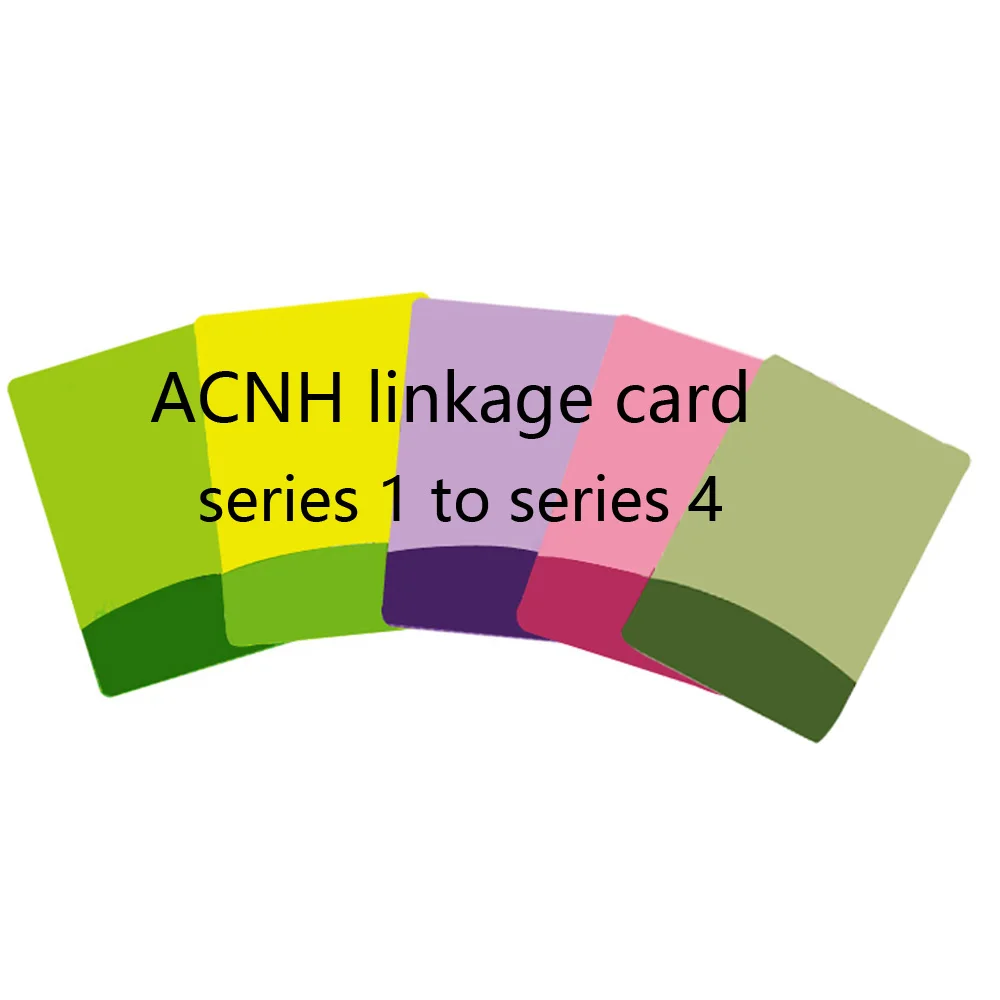 NEW Mineru Tulin Cece ankha lolly ACNH linkage card series 1 to series 4 animal Sanrio collection card for switch