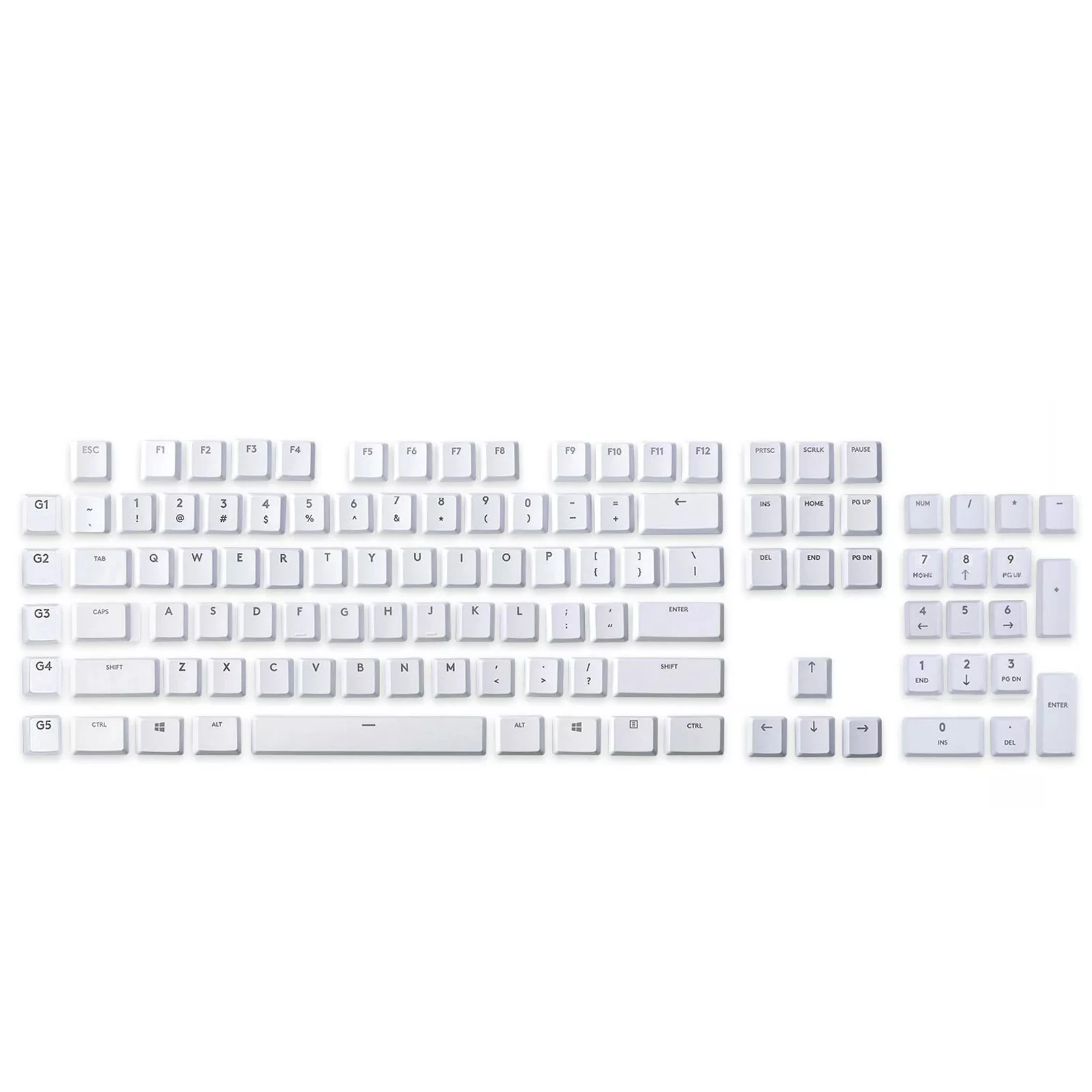 For G915 complete set of 109 keycaps to replace for Logitech G915/G913/G815/G813 TKL RGB mechanical gaming keyboard