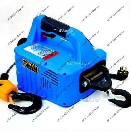 

220V Portable Electric Winch 500KG 300KG 200KG with Wireless Remote Controller Winch Electric Hoist Windlass Line Control Manual