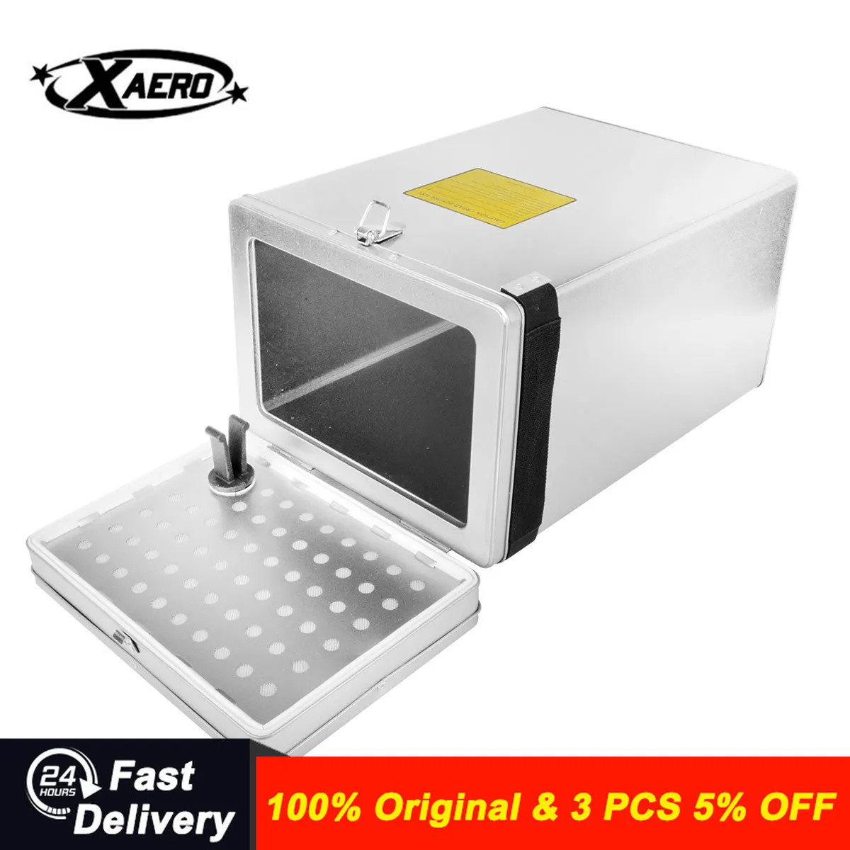 Medium/Large Size BAT-SAFE LIPO BOX Lithium Battery Explosion Proof Safe Fireproof Container for RC Drone Airplane Model Battery