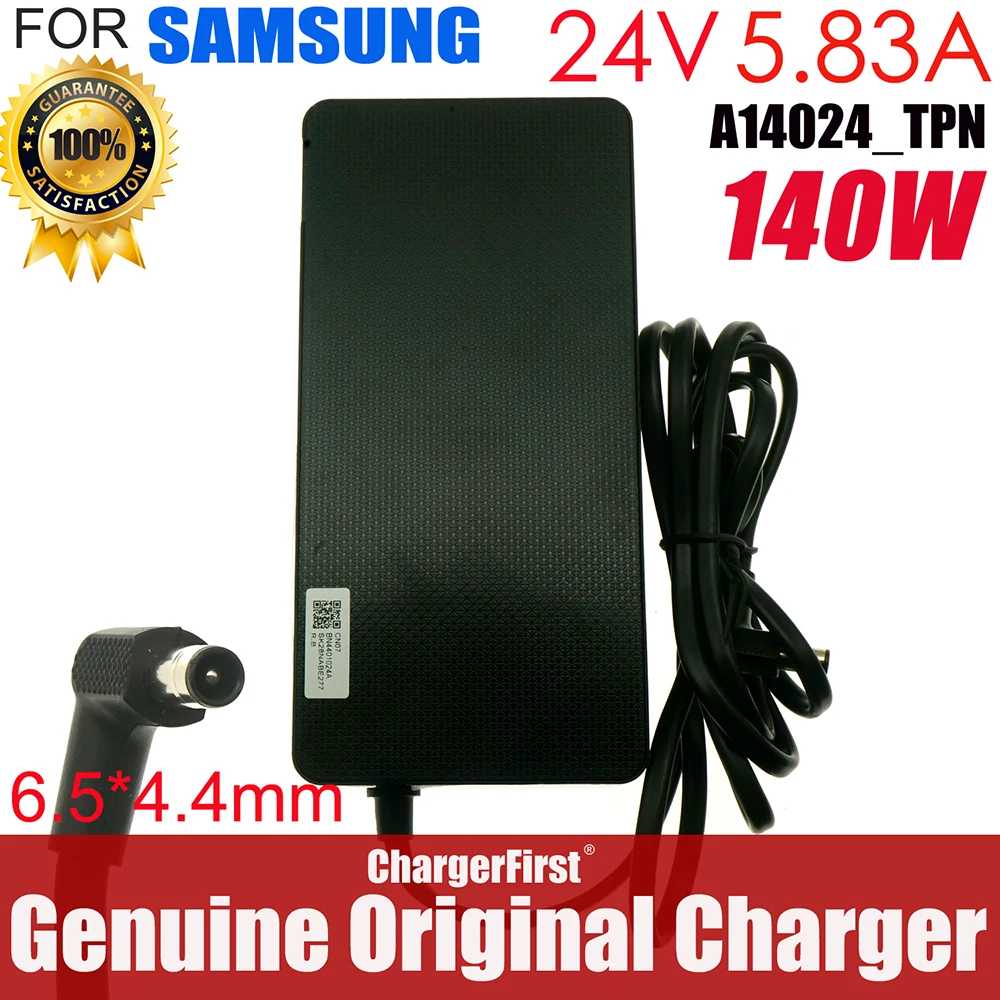 140W 24V 5.83A A14024_TPN AC/DC ADAPTER Charger BN44-01024A for Samsung C32G75TQSU 32 INCH QHD Monitor TV Power Supply