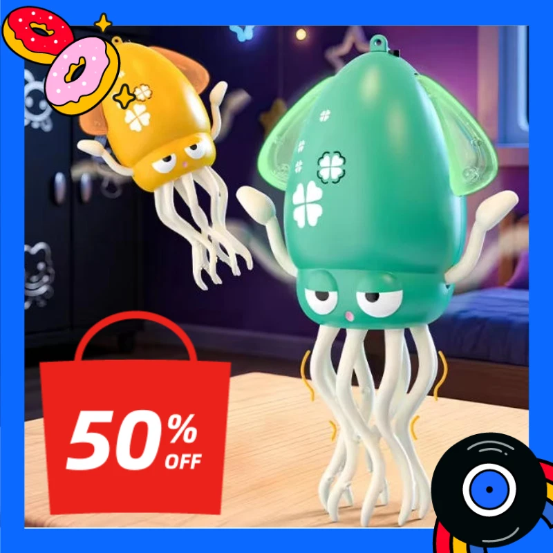 Robot de baile inteligente con evitación automática de obstáculos y espectáculo de luces LED, juguete musical interactivo para niños, nacimiento navideño perfecto