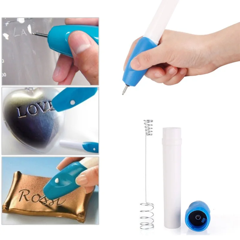 Cordless Electric Engraving Pen Mini Wireless Rotary Tool DIY Carving Engraver for Glass Metal Wood Plastic