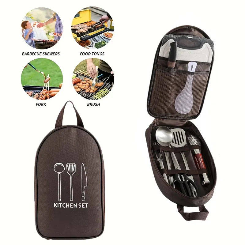 アウトドアクッキングバッグ キャンプ用収納バッグ ポータブル - Camping Cooking Equipment Bag のレビューと価格