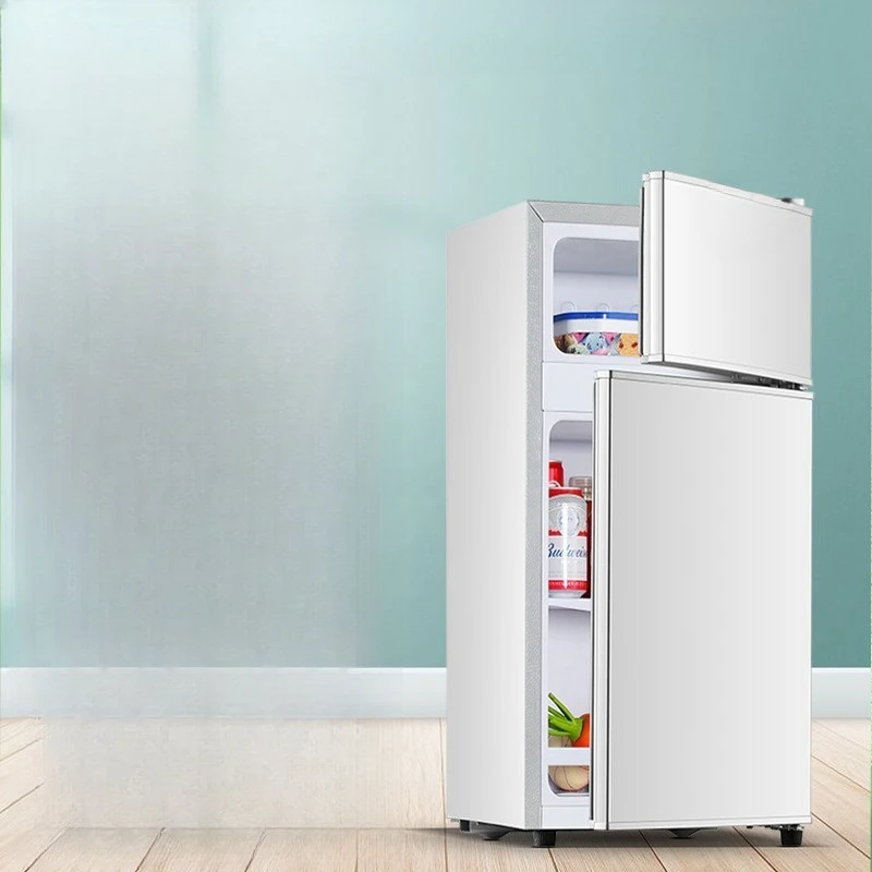 

Small refrigerator, household, dormitory, large capacity, power saving, double door refrigerator