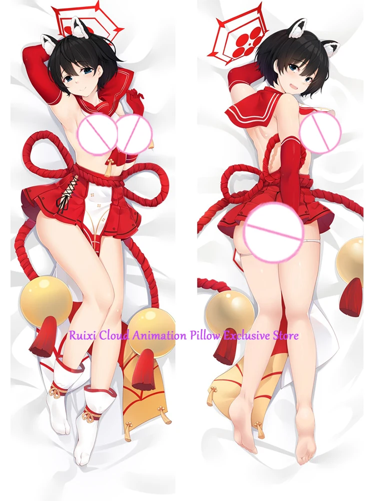 

Dakimakura Anime Pillow Cover Kasuga Tsubaki Double Sided Print 2Way Cushion Bedding Gifts