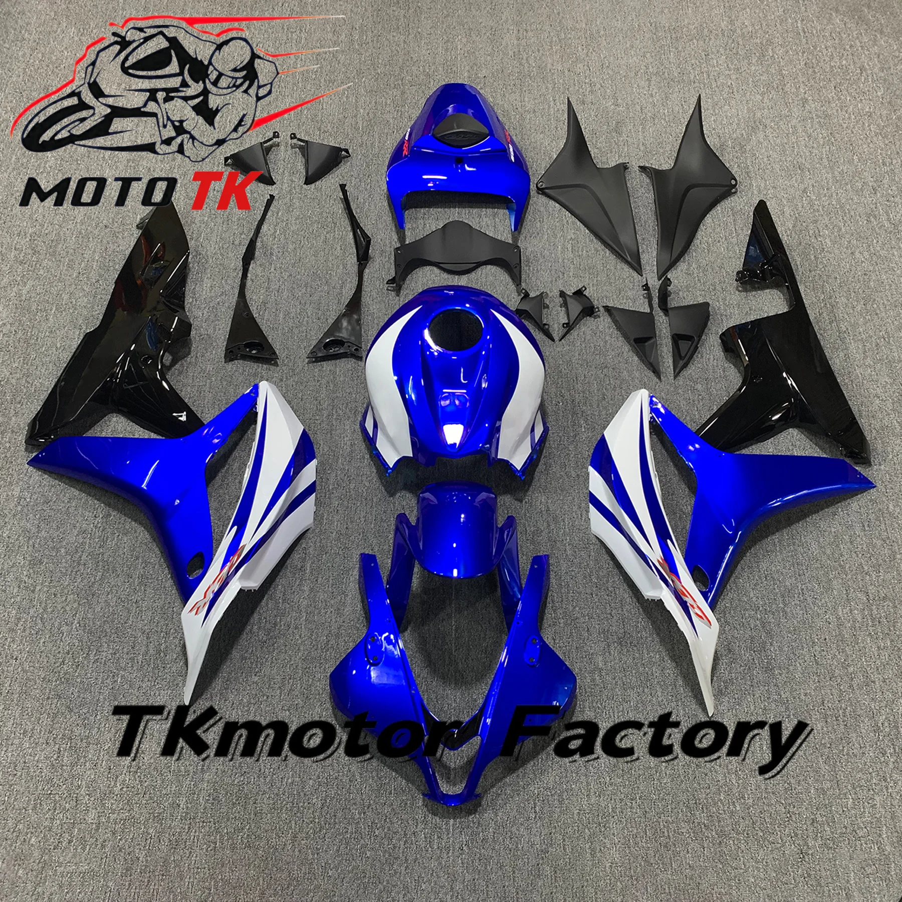 صالح لهوندا CBR600RR 2007-2008 هيكل السيارة الهدايا المجمعة الهدايا المجمعة الكاملة الهدايا المجمعة هيكل السيارة هدية عالية الجودة ABS حقن #6