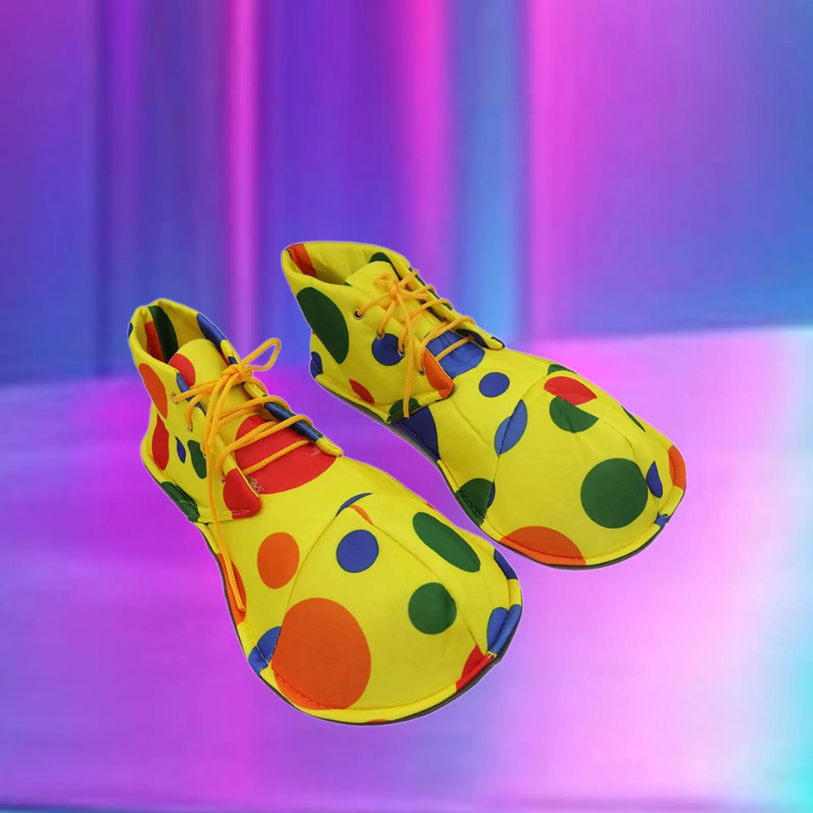 Big Head Shoes Cosplay Props for Holiday Parties Colorful Round Toe Funny Costume Accessories Men Dress Up Carnival Supplies