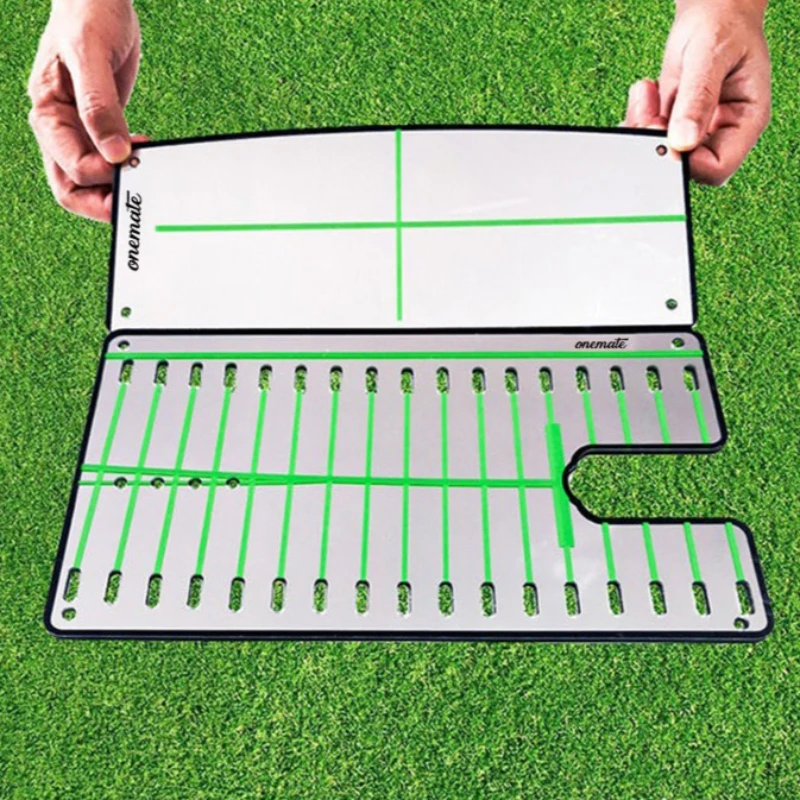 Professional Golf Putter Mirror Indoor Training Golf Expansion Board Acrylic Trajectory Practice Device Portable Sports Parts - view 4