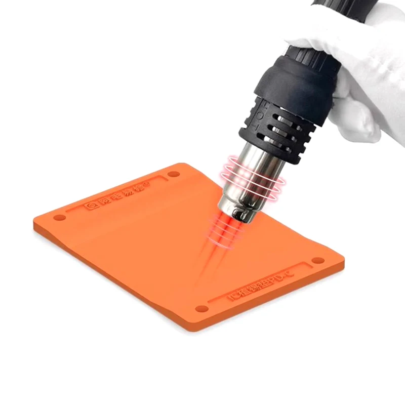 PD-C Planting Tin Pad Reballing Platform Non-Slip Heat Resistance Magnetic Silicon Mat CPU IC BGA Stencils Rework Tools