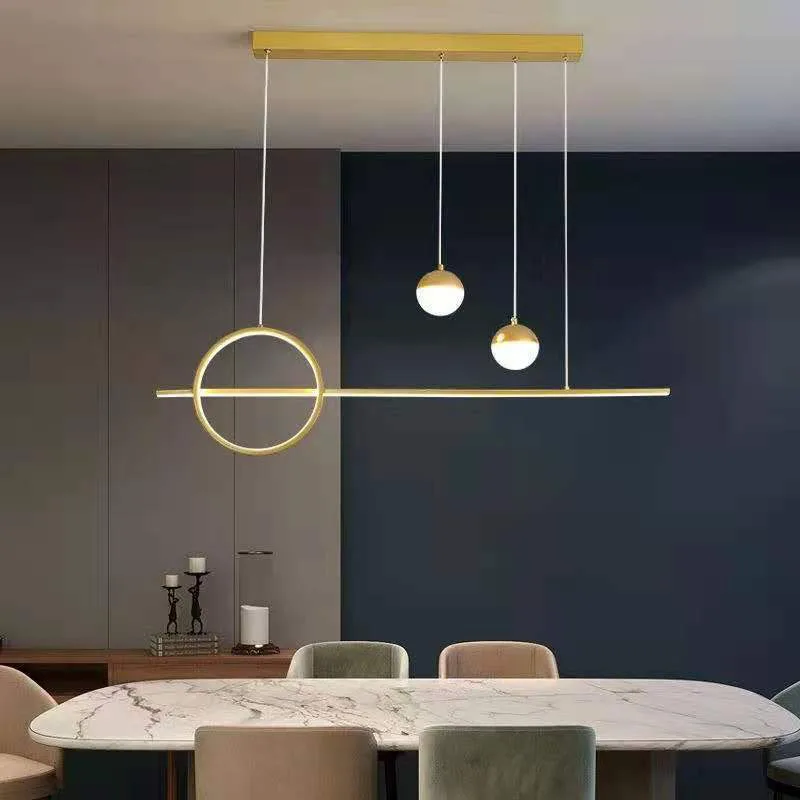 Hanging Lamps for Ceiling Lighting for Living Room Portable Rechargeable Led Lamps Decoration Home Appliance Black Chandelier