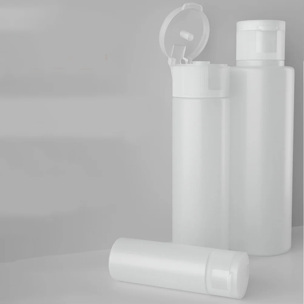 3Pcs Empty Lotion Bottle Refillable Travel Containers Leak Proof Plastic Bottles for Shampoo Makeup Remover Usage