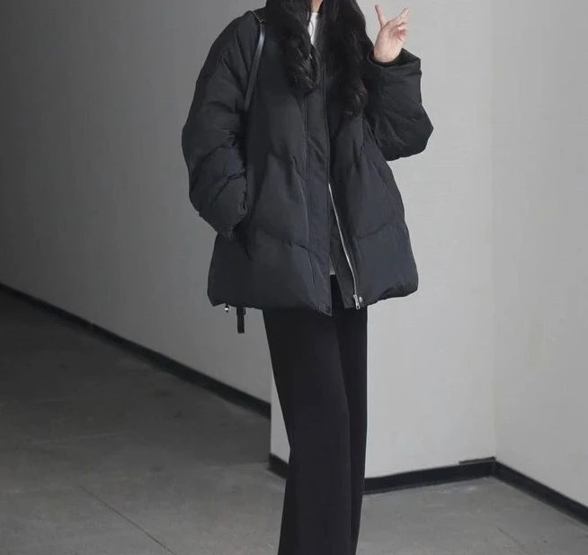 

Short Cotton Jacket Women's Winter New Item 2025 New Fashionable Loose Jacket