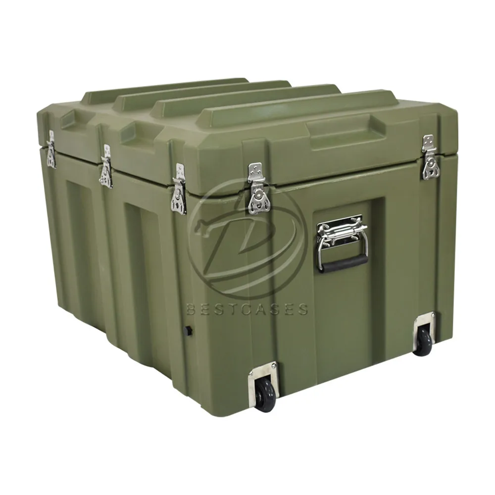 Rotomolded Hard Plastic Waterproof Case OEM/ODM Customizable IP65 Rated Cargo Storage Protective Box