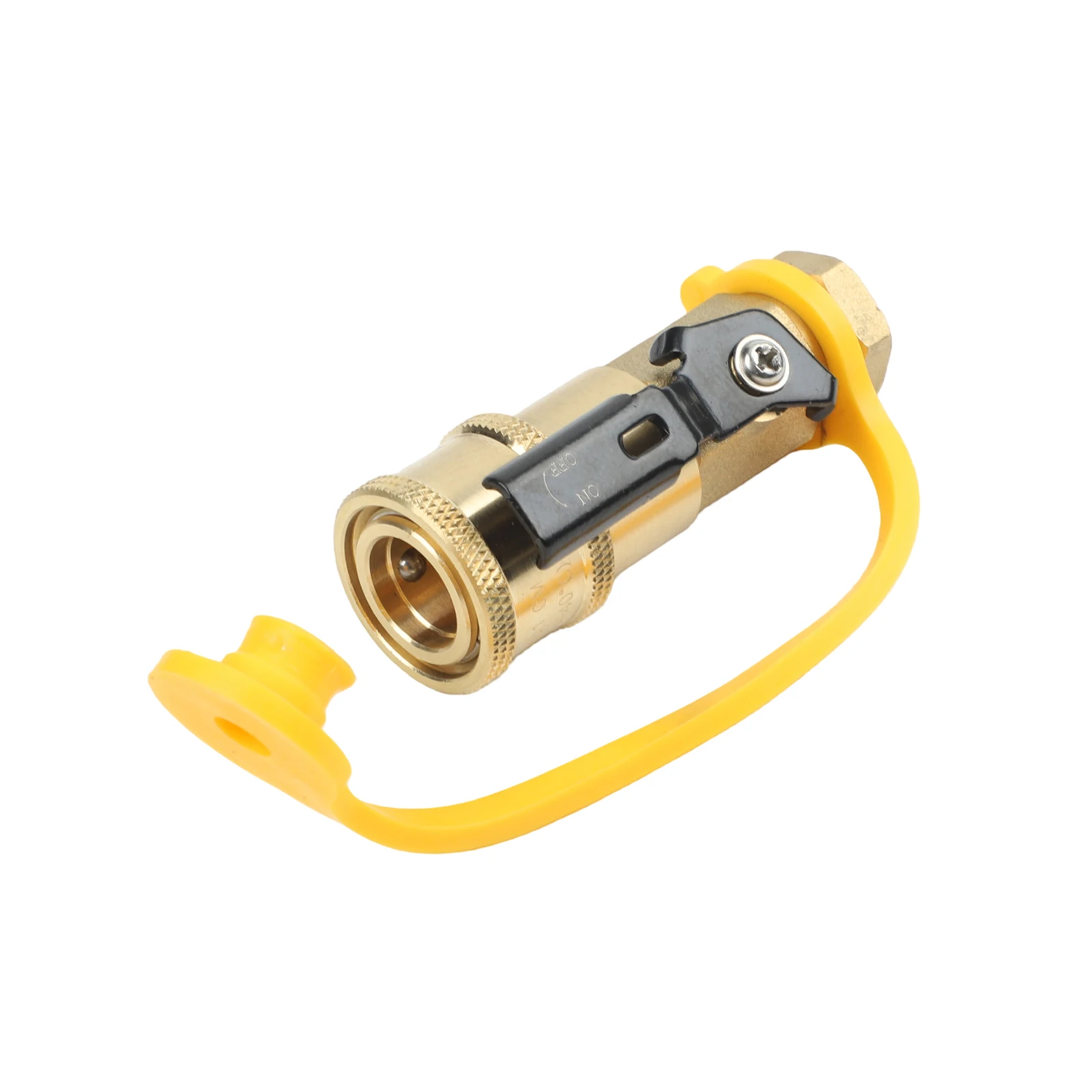 Quick Connect Propane Brass Fittings 7pcs Set for RV Low Pressure Gas Appliances Ideal for Camping and Outdoor Use