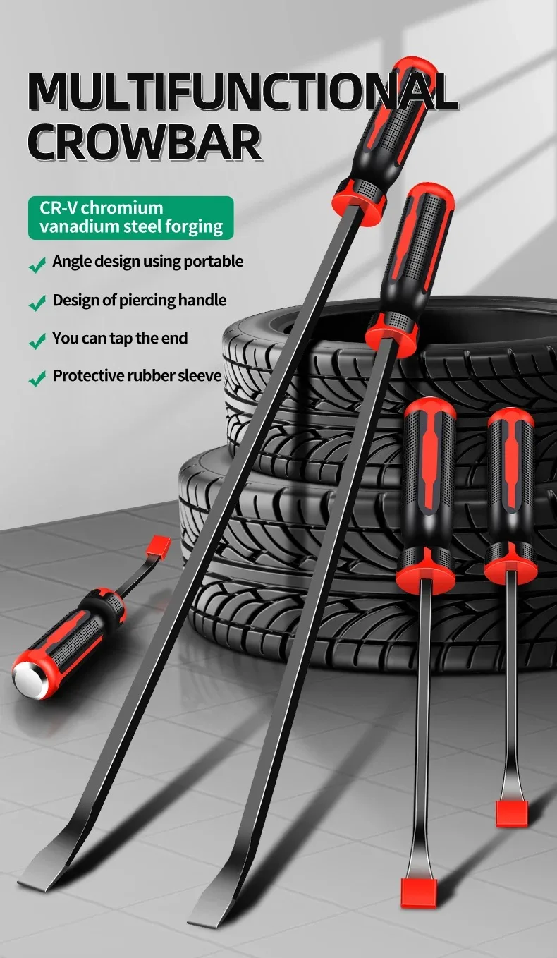 8/12/18 Zoll Multifunktionaler Brecheisen Schwerlast-Abbruchhammer für Kfz-Demontage Nagelentferner Brecheisen Mechaniker-Handwerkzeuge – Detail 2