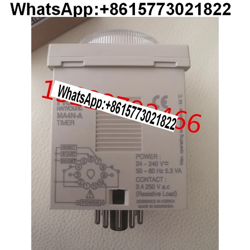 Temporizador nux HANYOUNG original de Han Rong, relé de tiempo MA4N-A MA4N-B MA4N-C