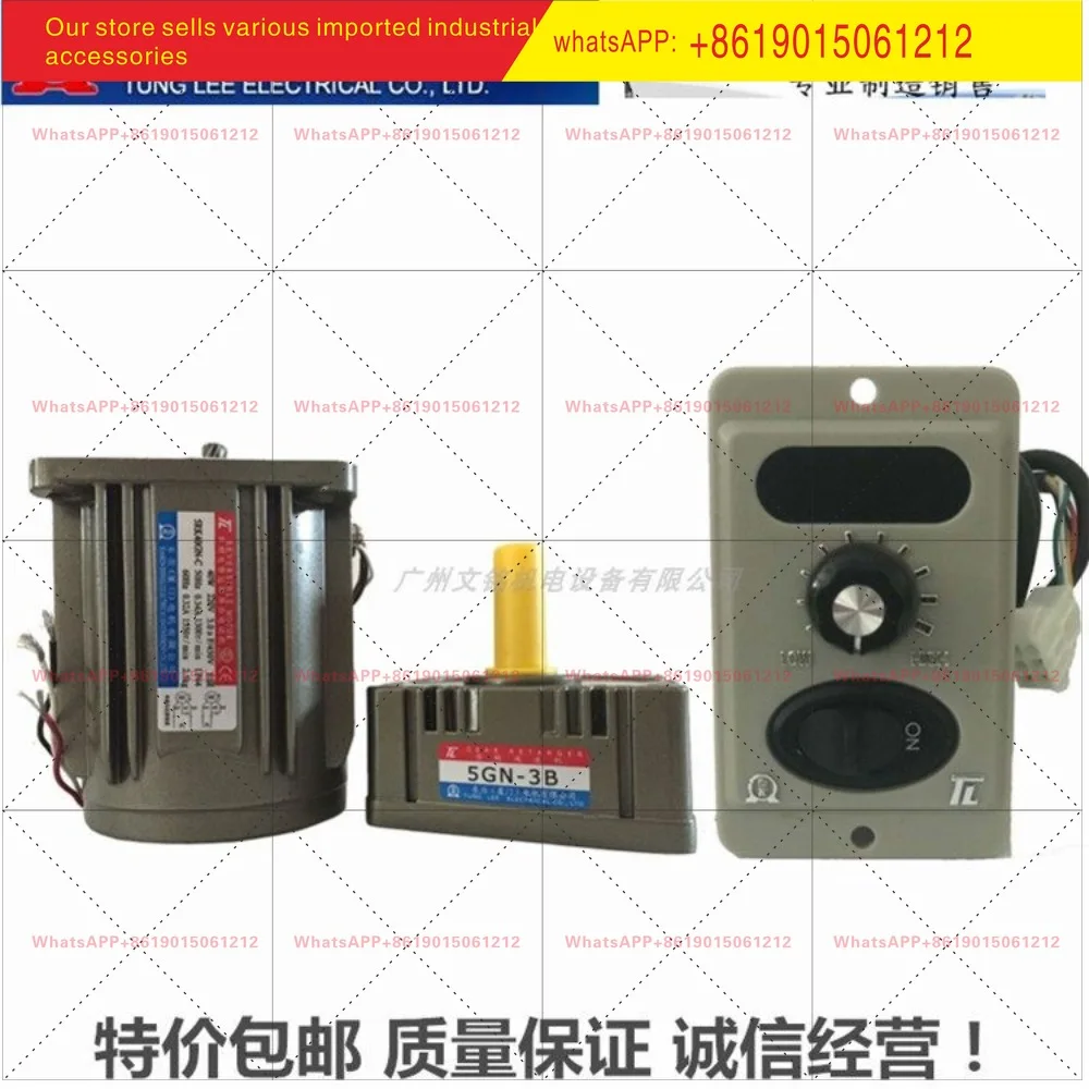 TL Taiwan Dongli 25W Speed Regulating Brake Motor 220V M425-402 412B Dongli Geared Motor
