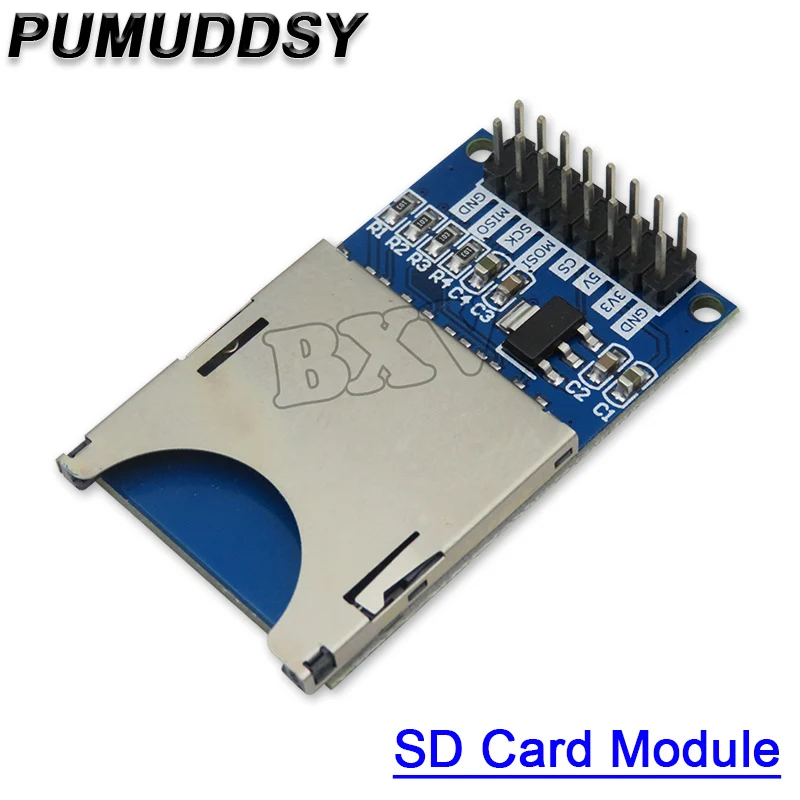 SD Storage Expansion Board D1 Mini TF Card Module Micro Mini Micro SD TF Card Memory Shield Module With Pins For Arduino ARM AVR