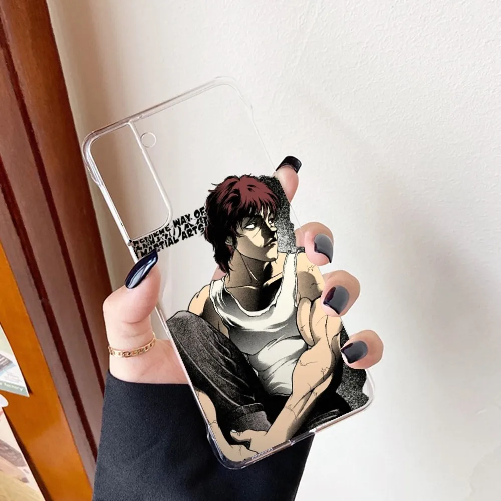 Baki Hanma Manga Phone Case For Samsung S 20 21 22 23 for Redmi Note7 8 9 10 for Huawei P20 30 40 Clear Case