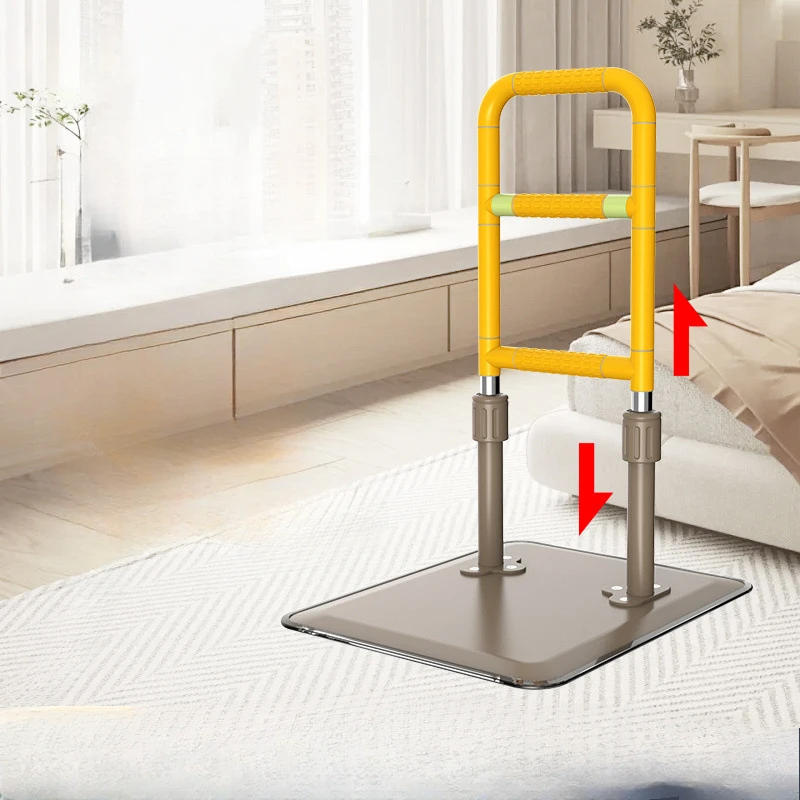 Verstellbarer Nachttisch-Hilfsgriff, tragbare Bettgitter für Senioren, Bettunterstützungsstange, langlebiger Nachttisch-Stützgriff für sicheres Steigern