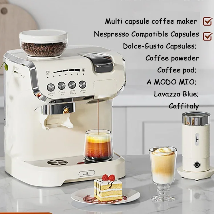 Appliance NP Coffee Hine Italian Multi  Coffee Hine with Grinder