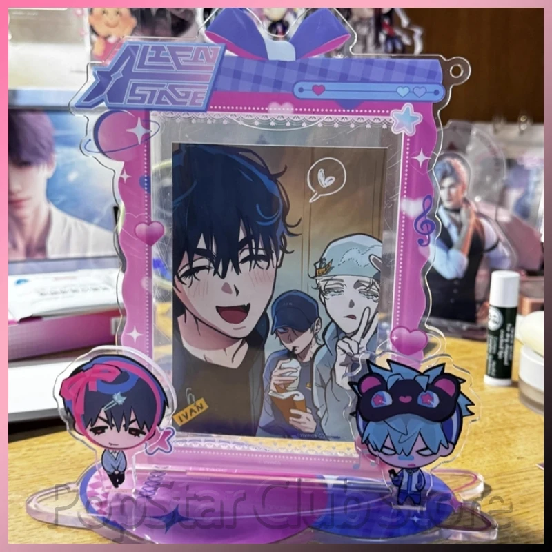 

Official Alien Stage Alien Stage Anime Peripheral 2025 Acrylic Calendar Set Mizi Sua Figure Model Badge Cute Decor Collect Gifts