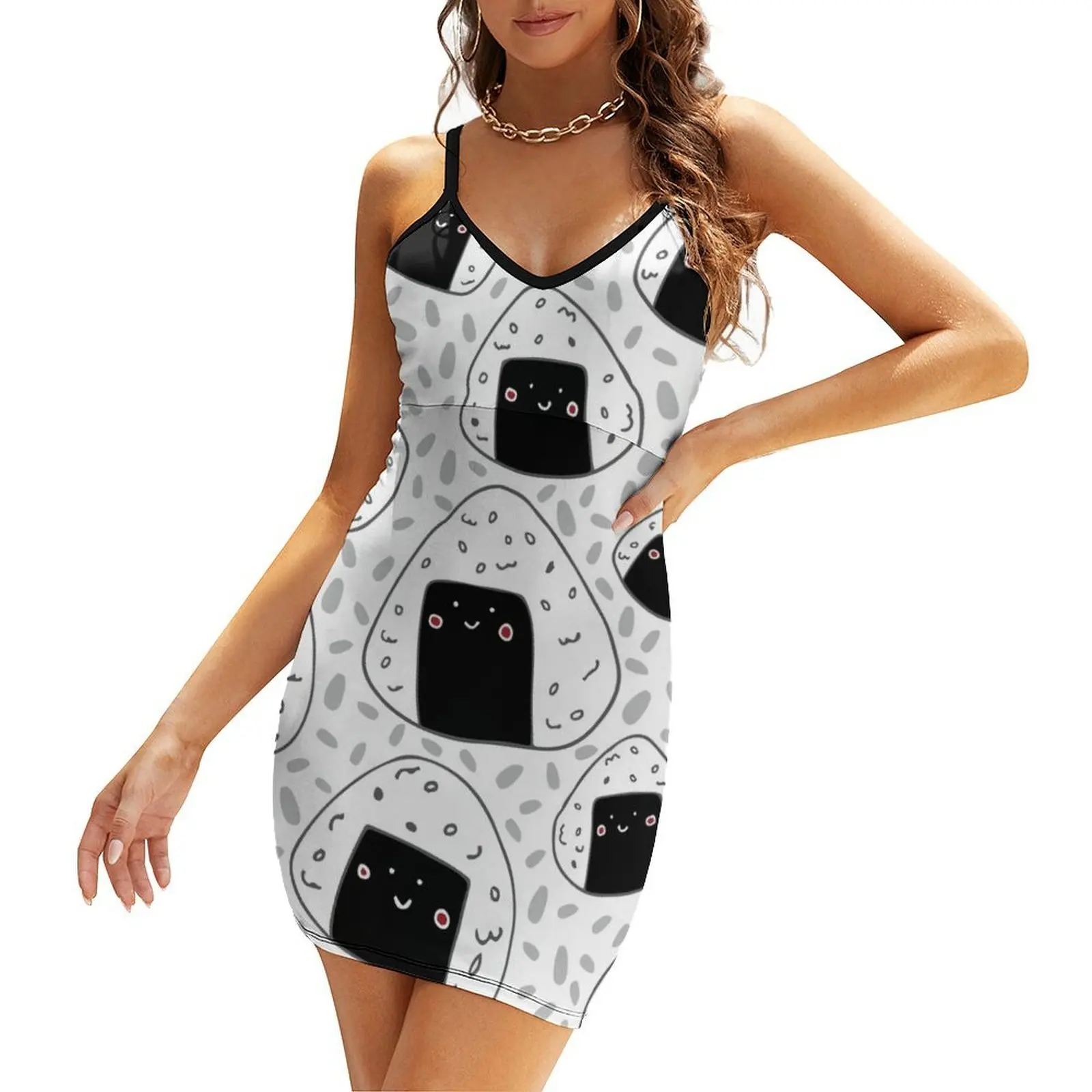 

Onigiri Sling Dress clothes for woman dresses for prom Summer women's clothing dress women summer