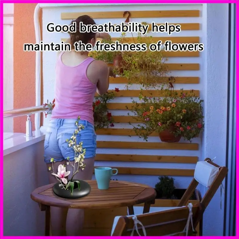 57be exhibición soporte flores cerámica con excelente transpirabilidad para mantener construcción durabilidad