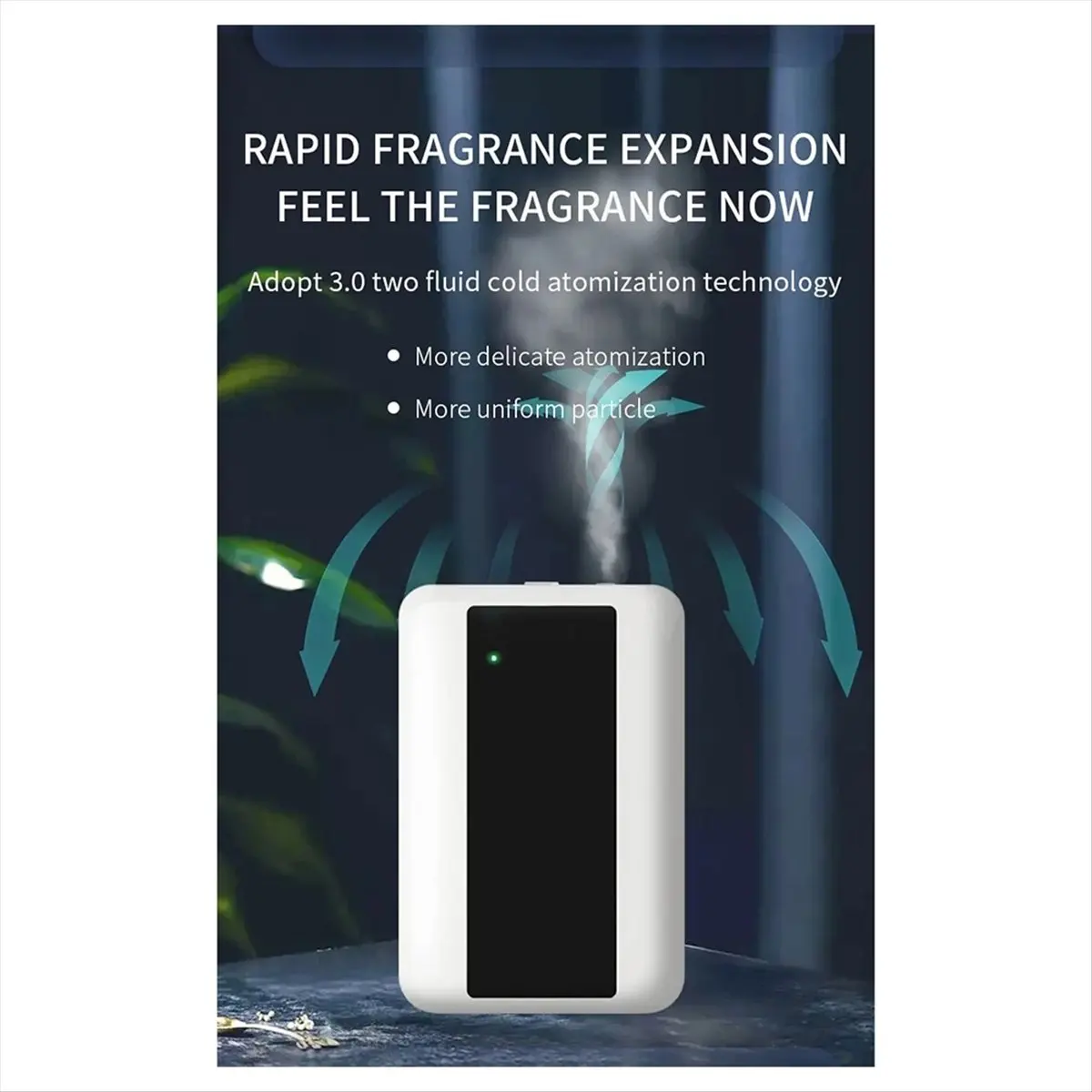 

A20I Bluetooth WIFI Oils Diffuser Auto Flavoring Scent Machine for Hotel Room Fragrance Home Essential Oils Diffuser EU Plug