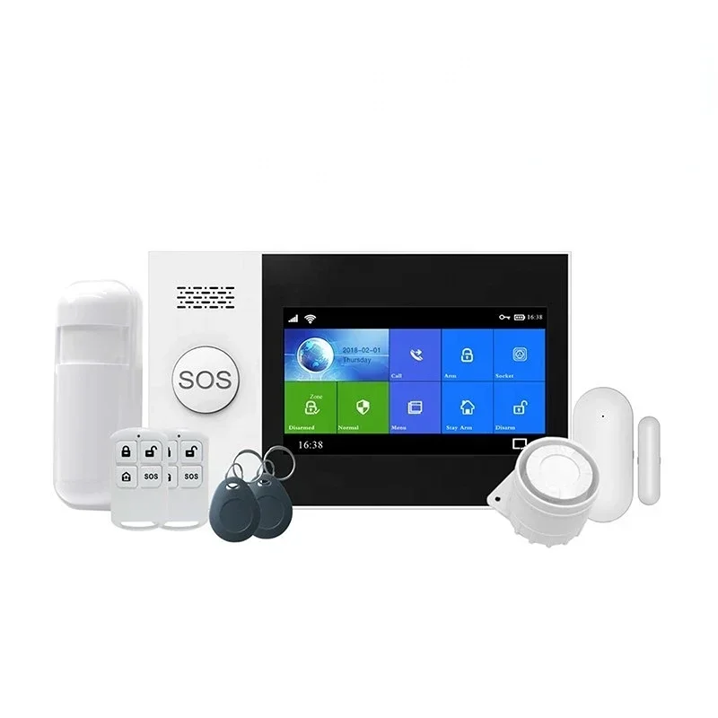 2022 New Smart Life Home Security System  433MHz  Home Anti Burglar Security Alarm System Sensor Kit Work