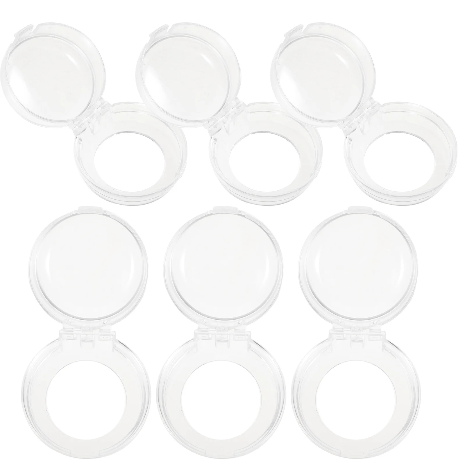6 uds cubiertas de perilla para protectores de seguridad para niños Protector de quemador de estufa transparente fácil de instalar sin herramientas ajuste Universal lavado de horno de Gas