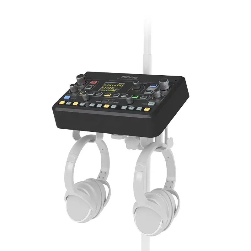 

Studio Monitors Mixer Midas DP48 Black Mini Mixer Console for Stage Performance Outdoor