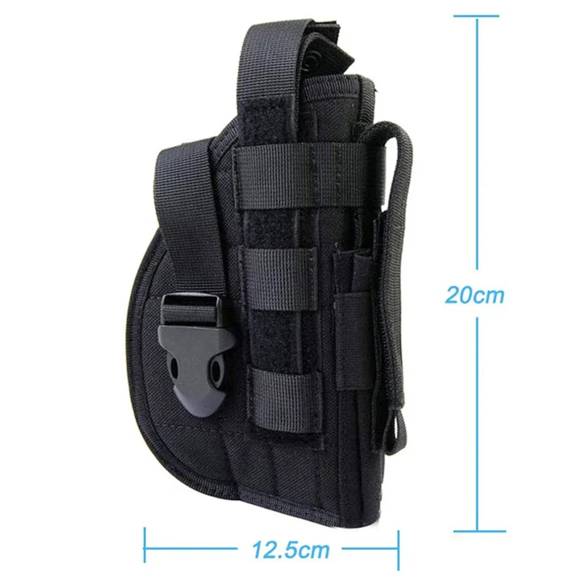 Tactical Nylon Gun Holster Molle Modular Belt Pistol Holster For Berett 92F 1911 Glock 17 Ruger P85 M1911A1 Handgun