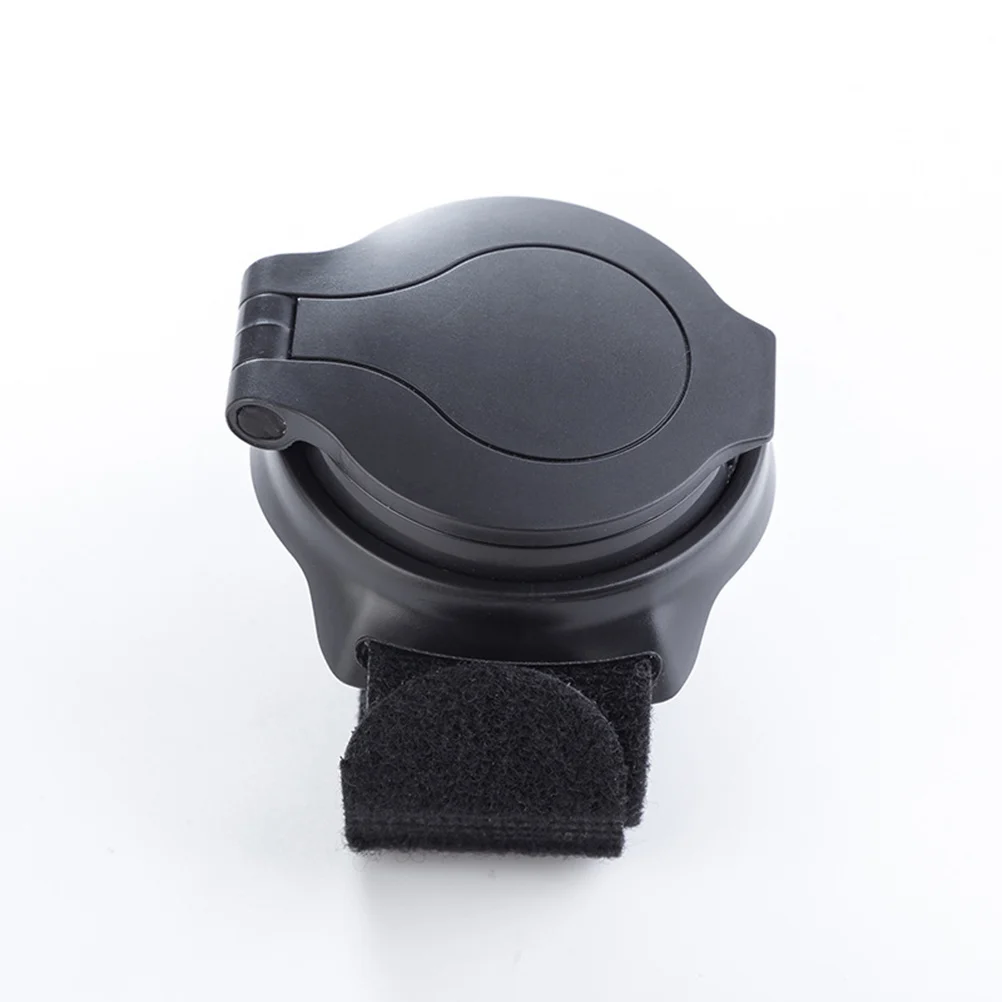 

2Pcs Bike Rear View Mirror Adjustable Wrist Wear Cycling Safety Back Mirror Improve Safety Add Style (Black) Mirrors