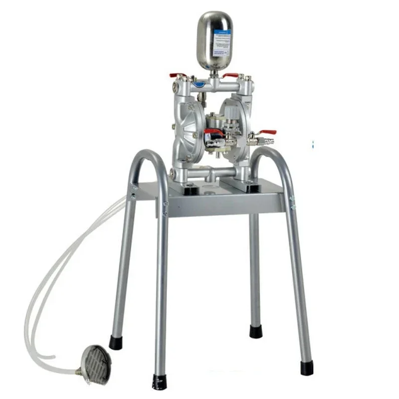 A-10-1B Pneumatic Double Diaphragm Paint Pump Portable Multifunctional Small Paint Spraying Stirring Pump