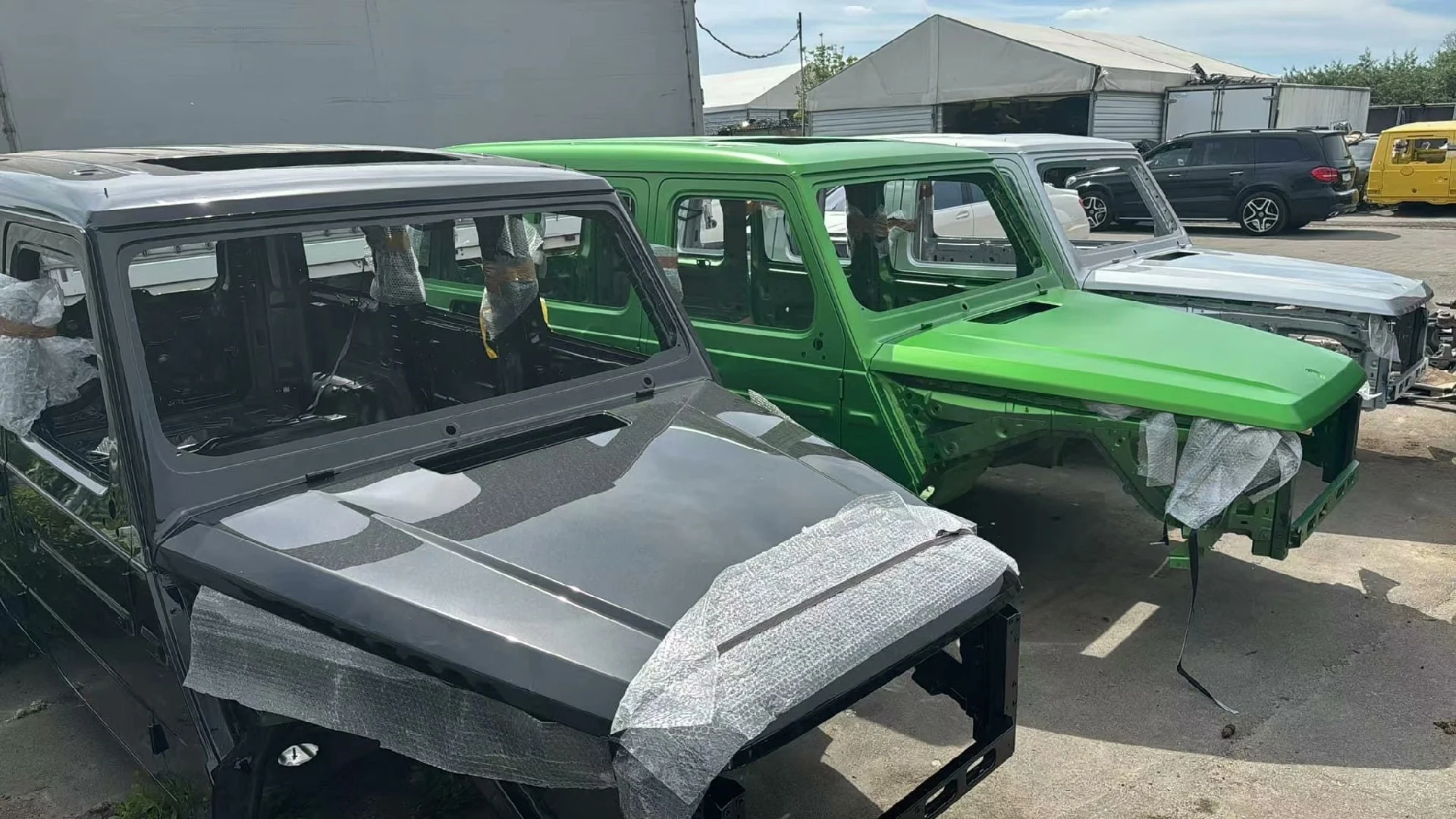 للعلامة التجارية الجديدة G Bodyshell. مناسبة لG320. G500. نماذج G63. العلامة التجارية الأصلية الجديدة الأجزاء الأصلية المخزون الأول