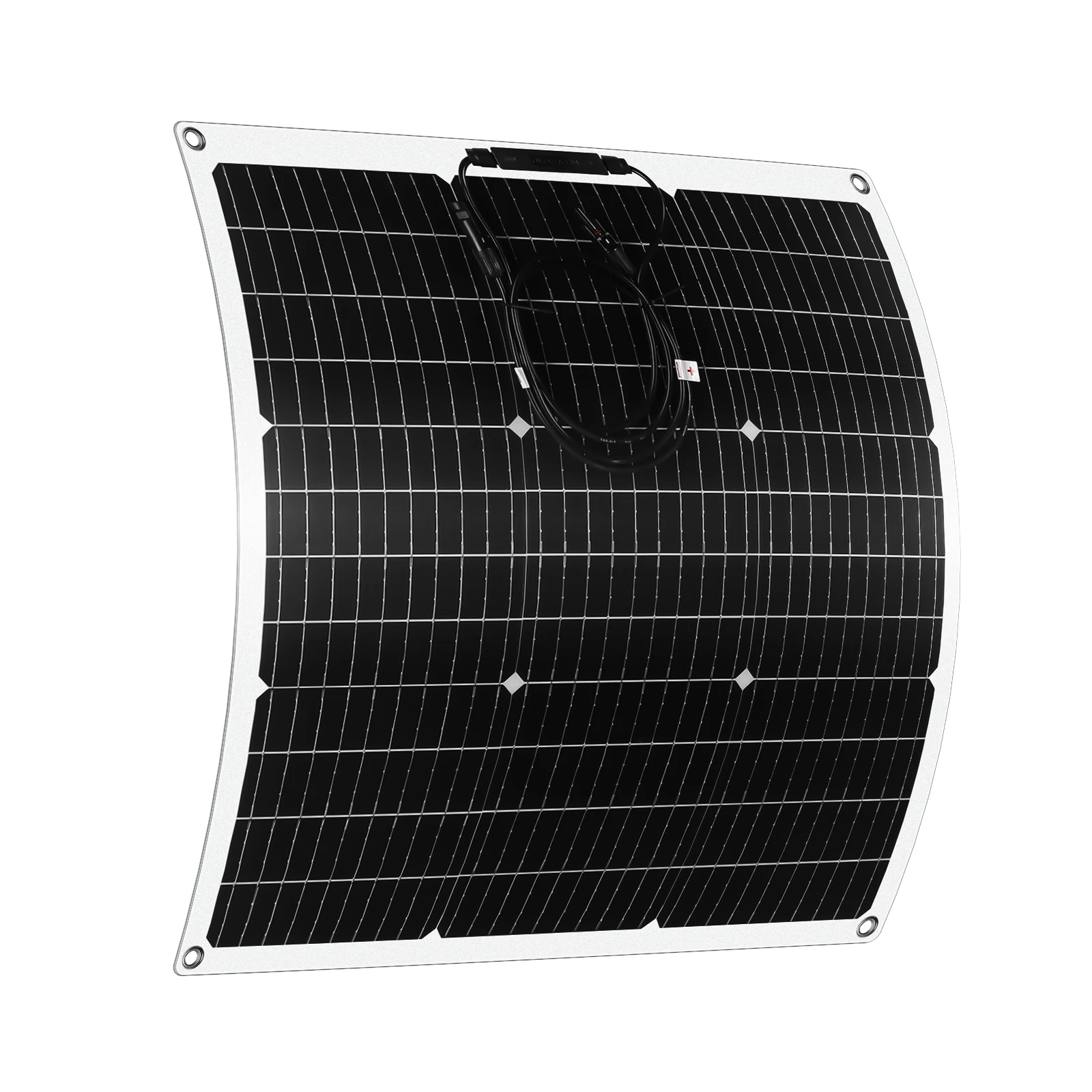 Flexible 50W 18V Solar Panel With 30A Controller Waterproof Outdoor Solar Panels Kits Complete Charge Camping RV Boat Power Bank